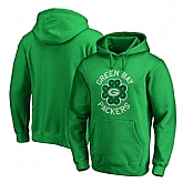 Men's Green Bay Packers NFL Pro Line by Fanatics Branded St. Patrick's Day Luck Tradition Pullover Hoodie Kelly Green,baseball caps,new era cap wholesale,wholesale hats